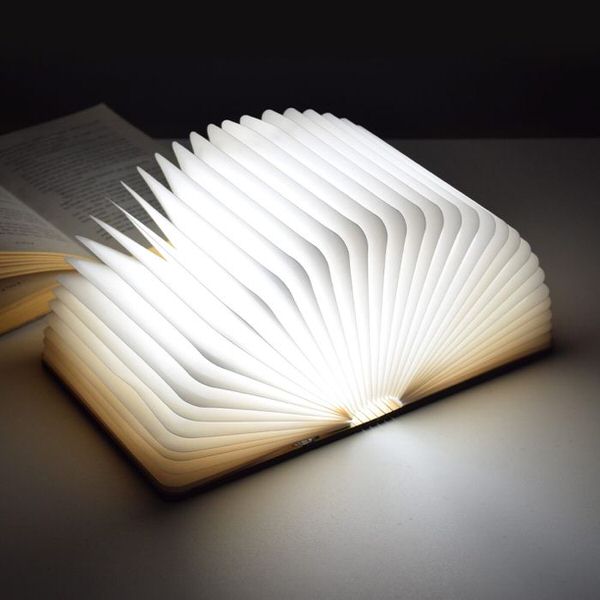 LED lampa kniha – tip na darček