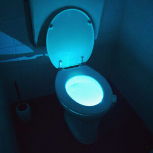 LED svetlo do WC – tip na darček