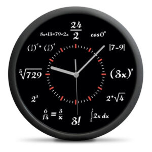 Matematické hodiny Deluxe – tip na darček