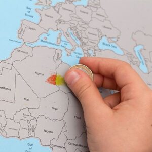 Stieracia mapa sveta Lite – tip na darček