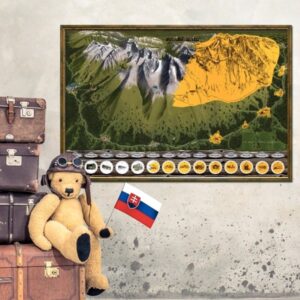 Stieracia mapa Vysoké Tatry Deluxe – tip na darček
